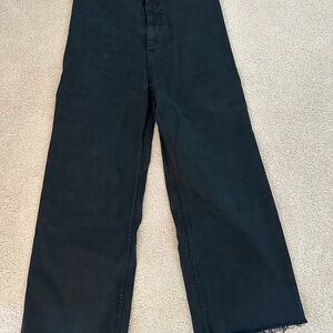Zara Marine Wide Leg Jeans